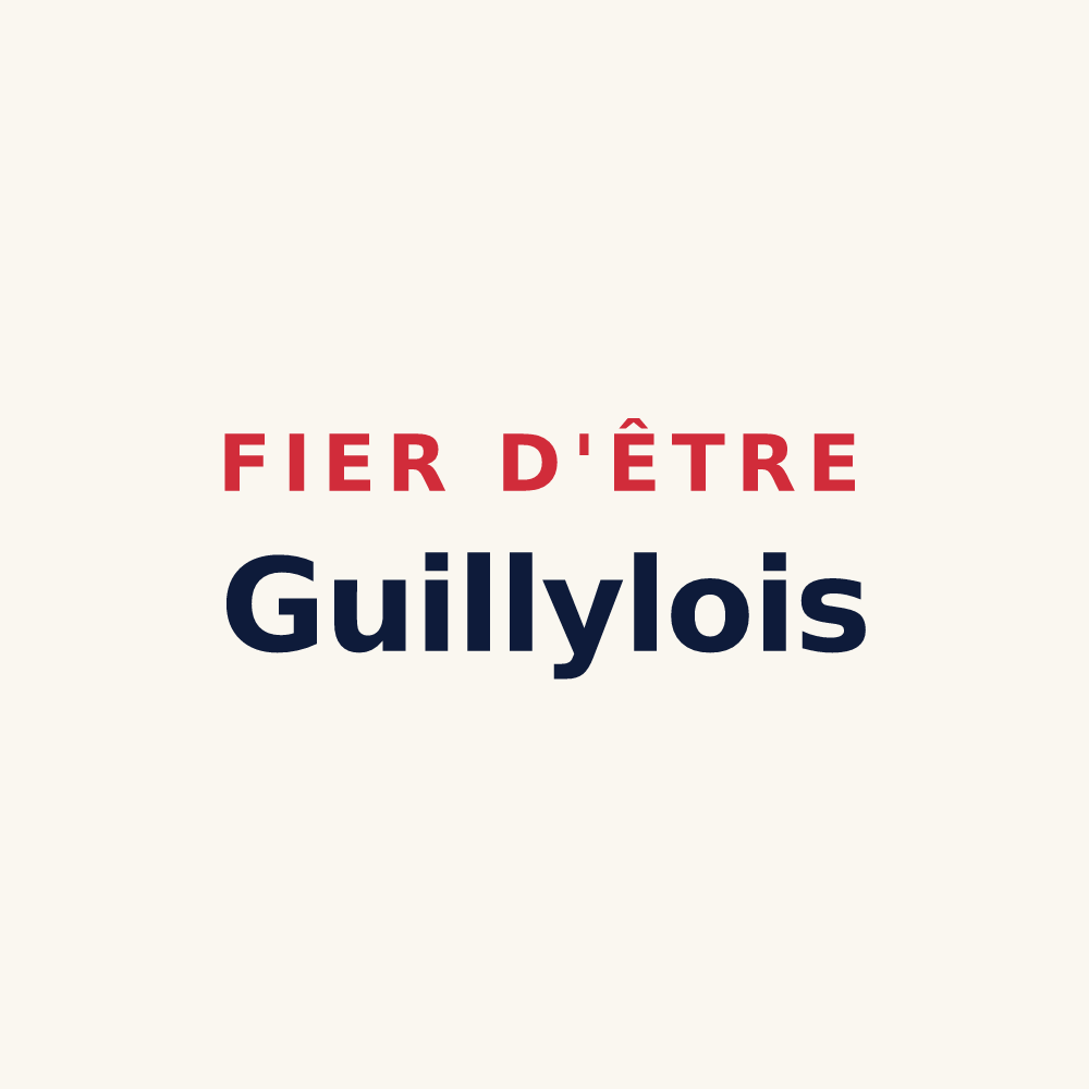 Tasse « Fier d'être Guillylois » — design pour Guilly