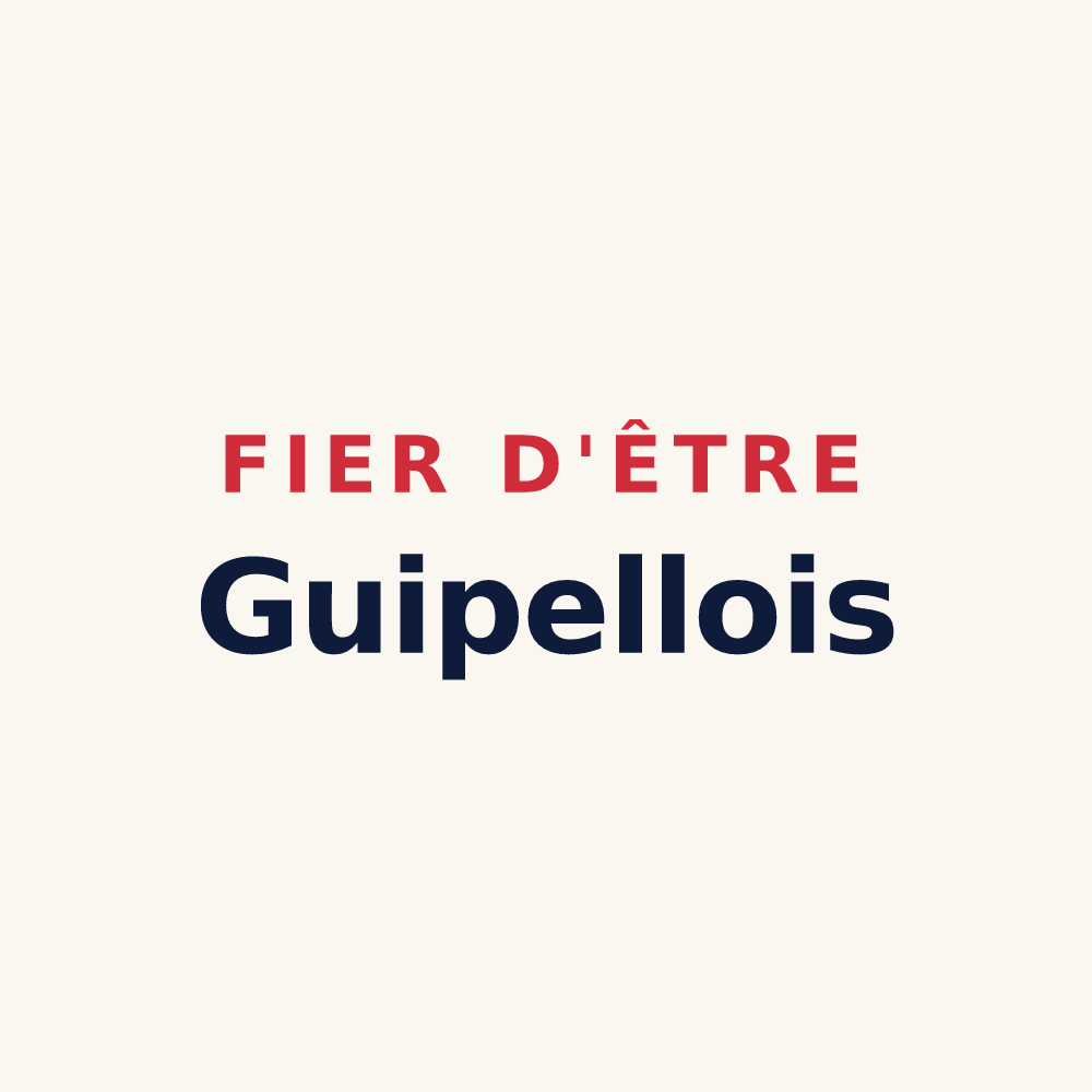 Tasse « Fier d'être Guipellois » — design pour Guipel
