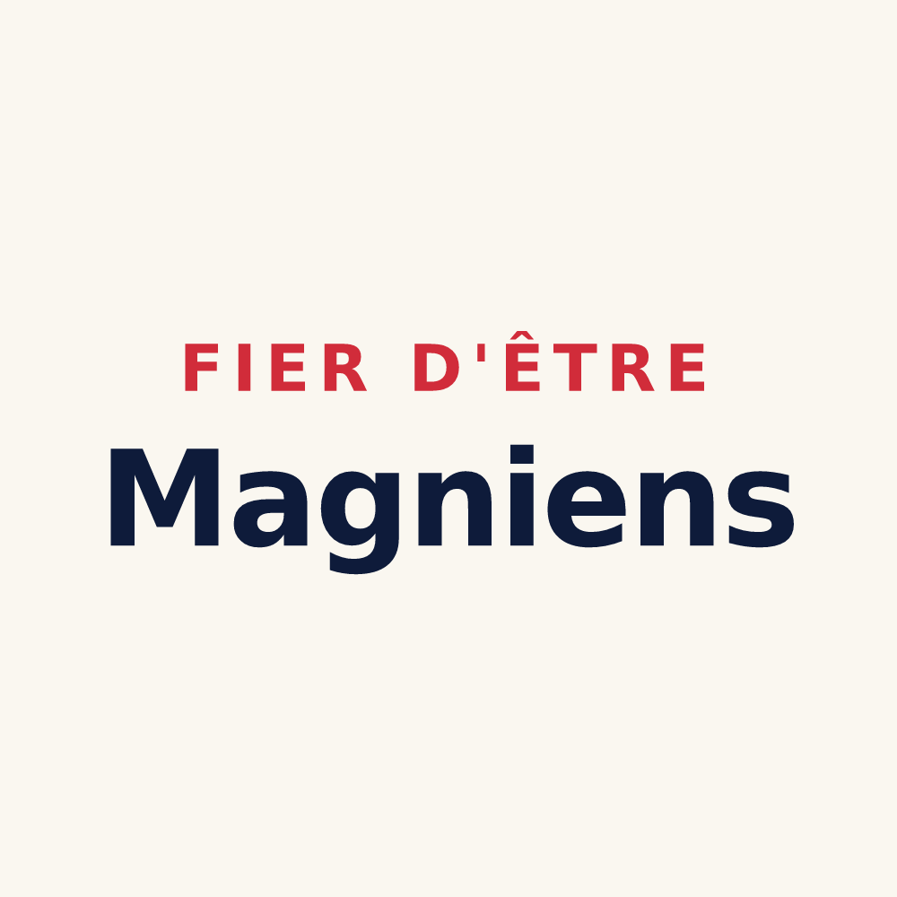 Tasse « Fier d'être Magniens » — design pour Guiscard