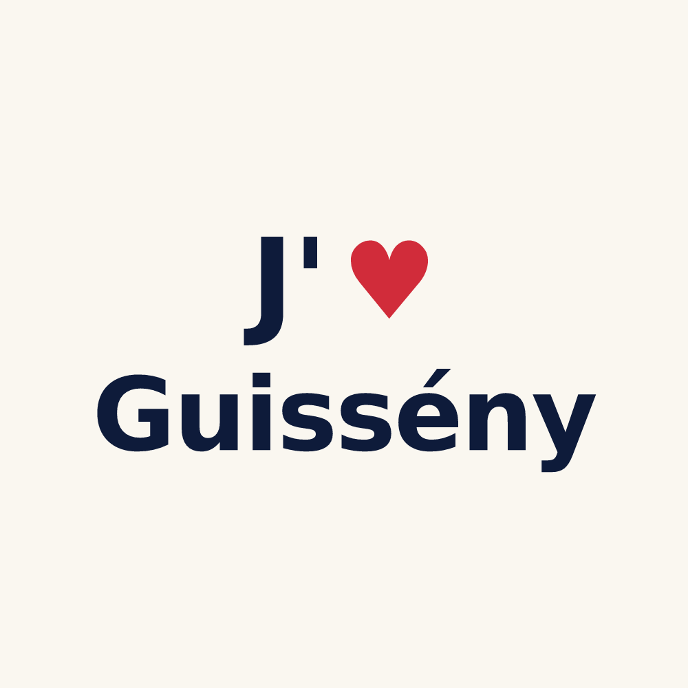 Tasse personnalisée Guissény — design J'aime Guissény