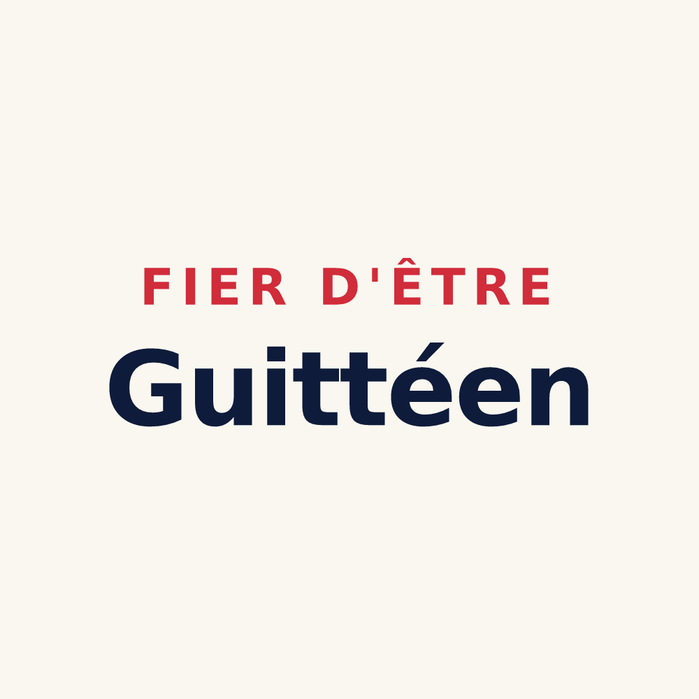 Tasse « Fier d'être Guittéen » — design pour Guitté