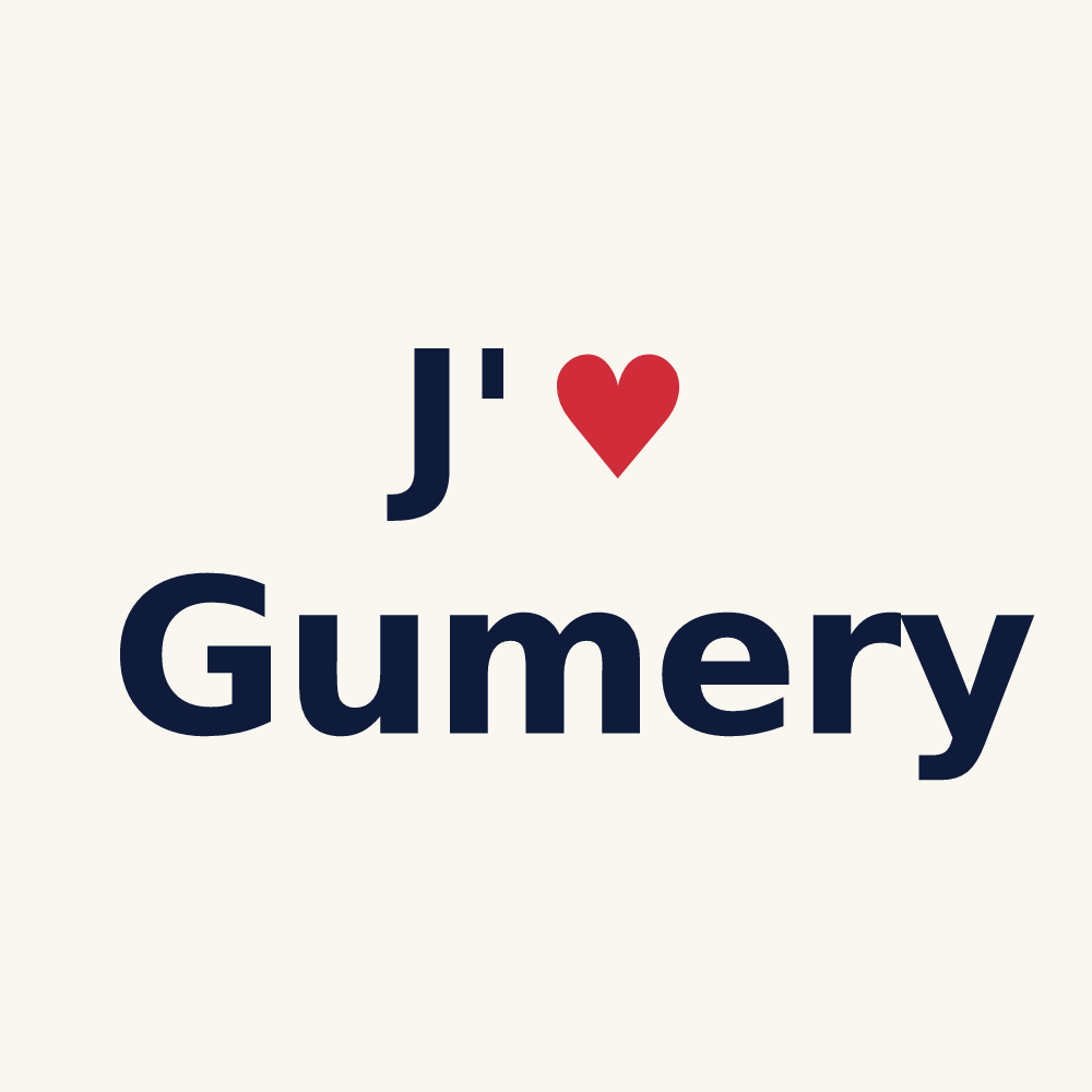 Tasse personnalisée Gumery — design J'aime Gumery