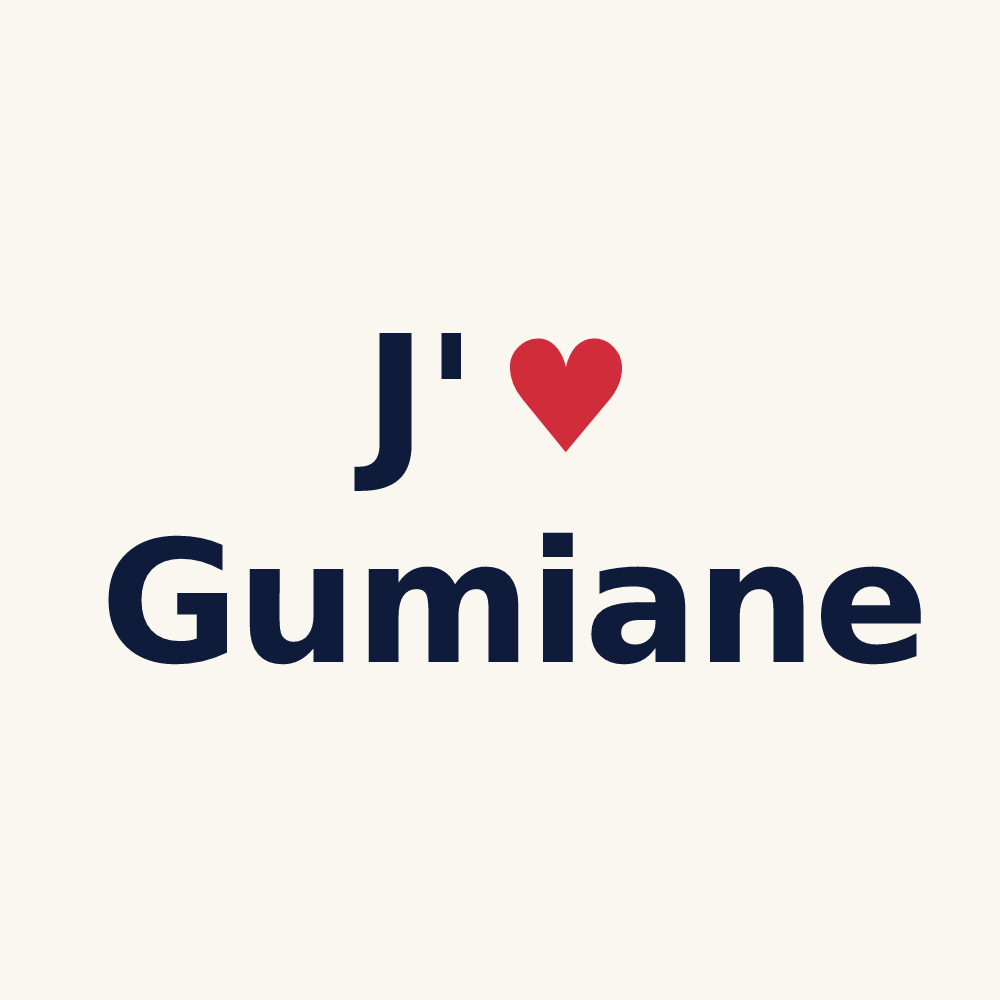 Tasse personnalisée Gumiane — design J'aime Gumiane