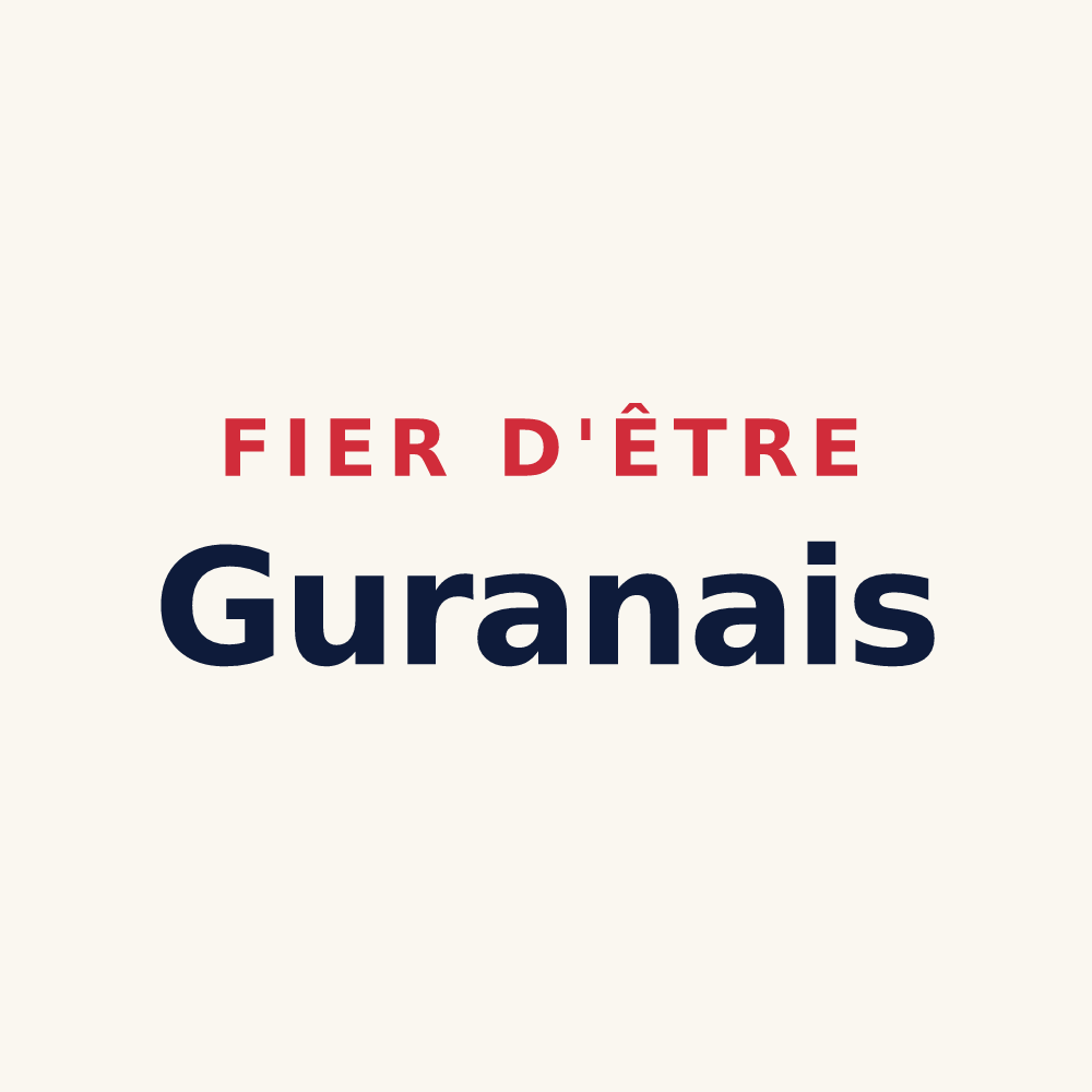 Tasse « Fier d'être Guranais » — design pour Guran