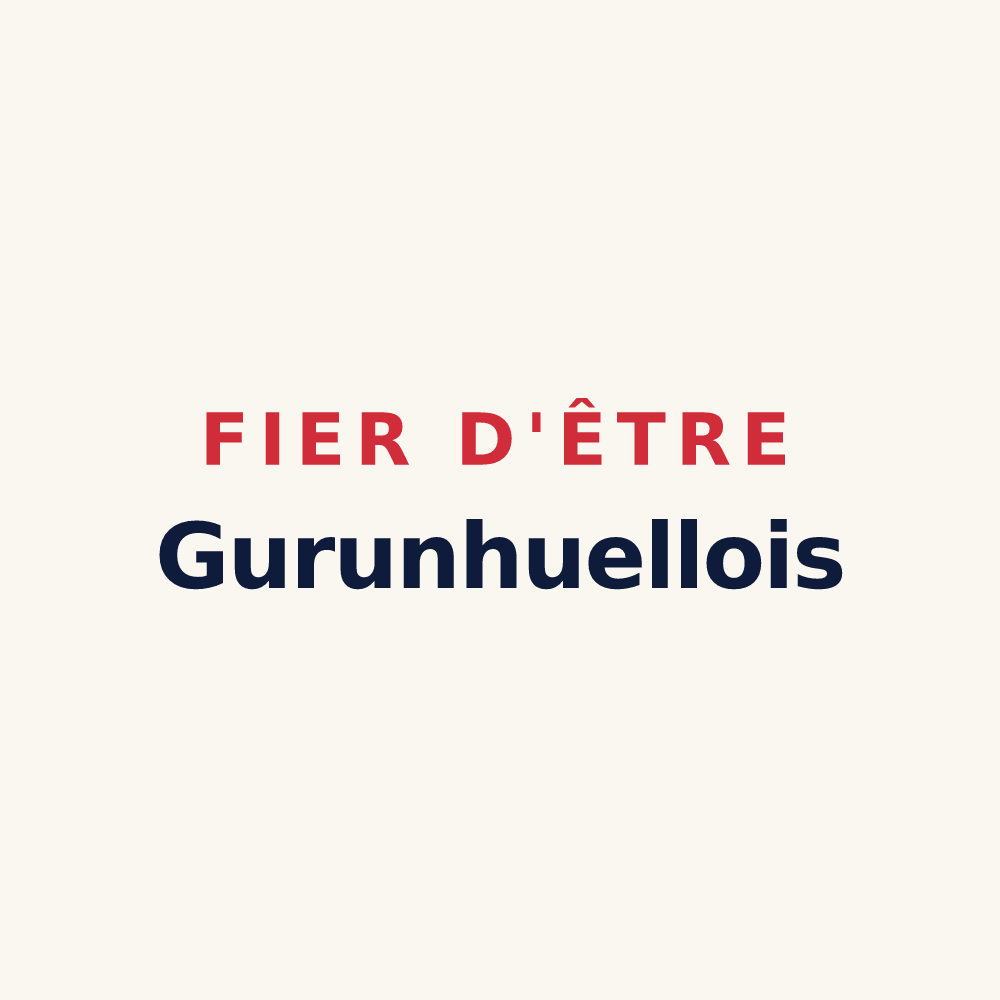 Tasse « Fier d'être Gurunhuellois » — design pour Gurunhuel
