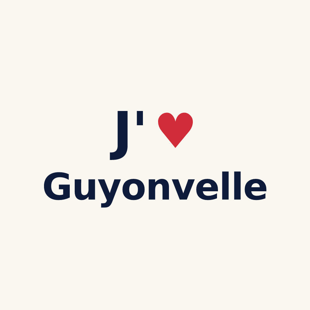 Tasse personnalisée Guyonvelle — design J'aime Guyonvelle