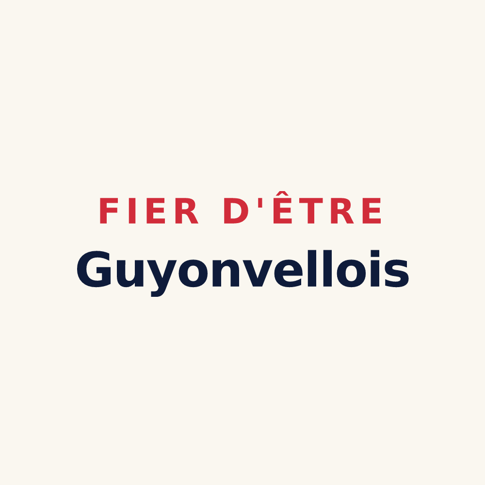 Tasse « Fier d'être Guyonvellois » — design pour Guyonvelle