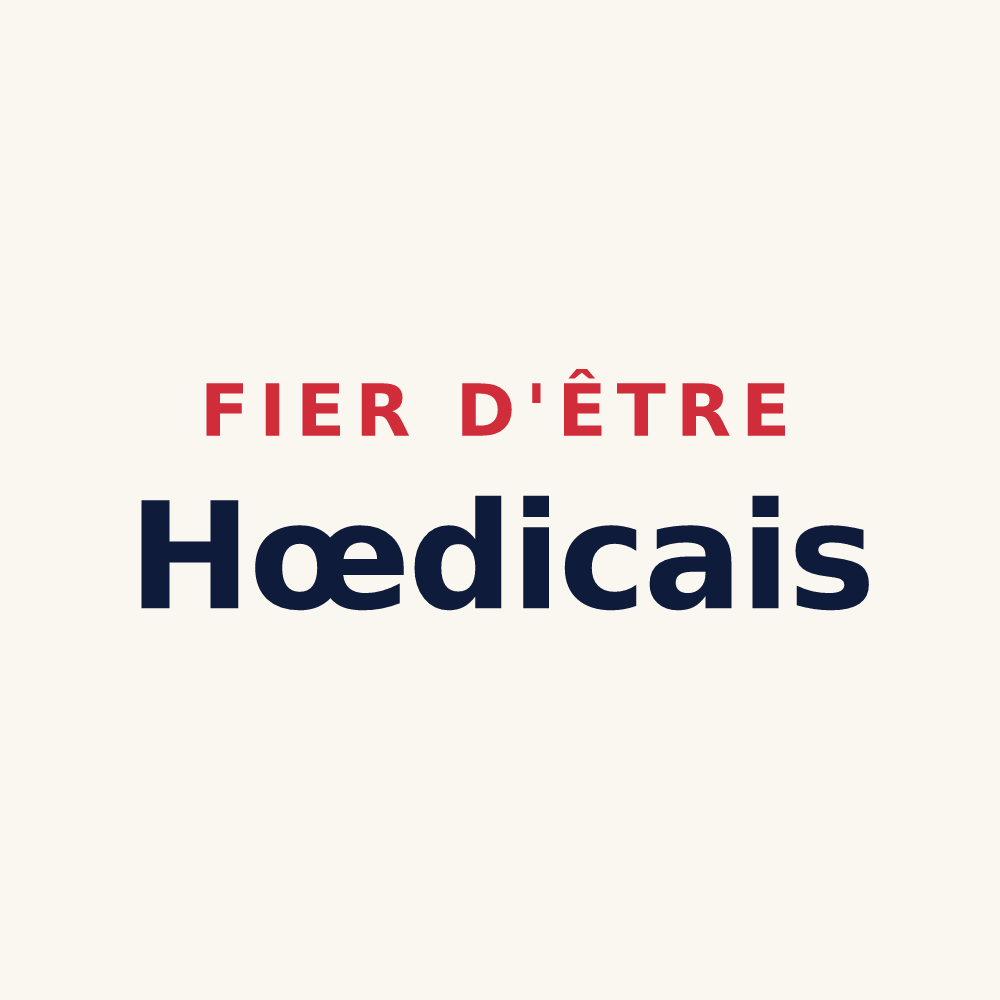 Tasse « Fier d'être Hœdicais » — design pour Hœdic