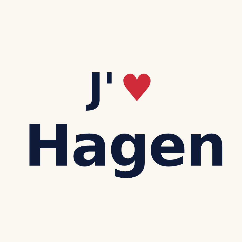 Tasse personnalisée Hagen — design J'aime Hagen