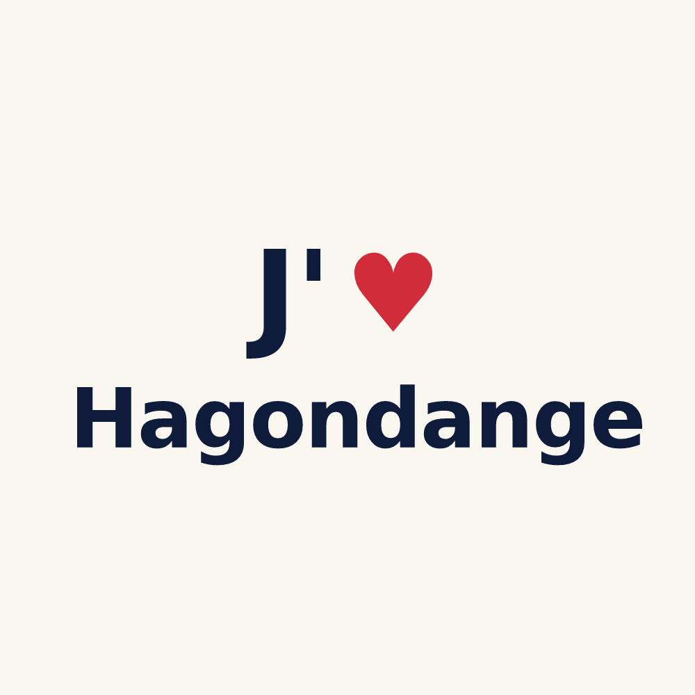 Tasse personnalisée Hagondange — design J'aime Hagondange