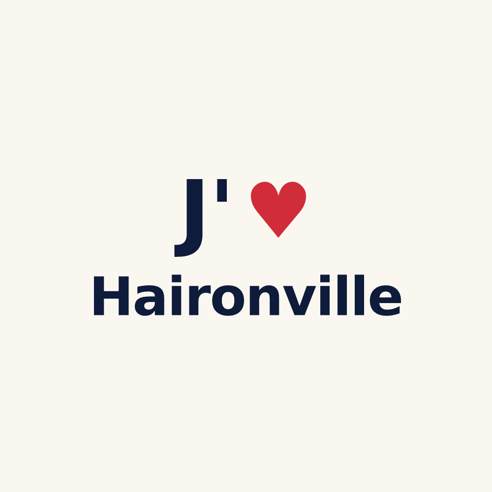 Tasse personnalisée Haironville — design J'aime Haironville