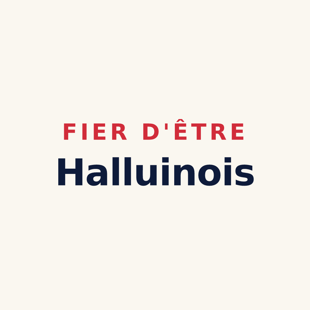 Tasse « Fier d'être Halluinois » — design pour Halluin