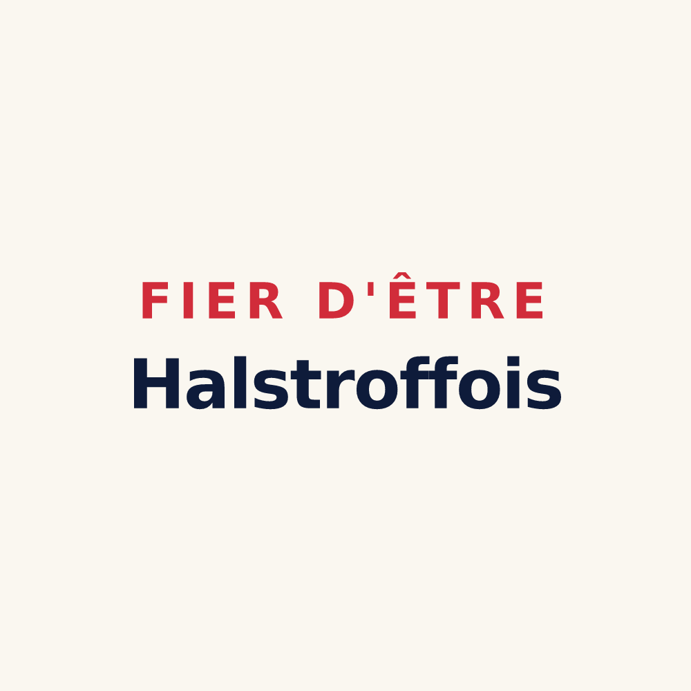 Tasse « Fier d'être Halstroffois » — design pour Halstroff