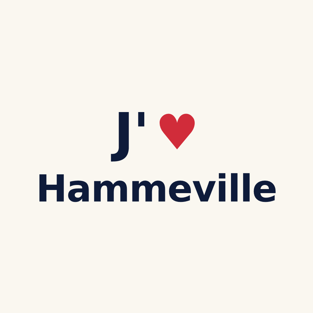 Tasse personnalisée Hammeville — design J'aime Hammeville