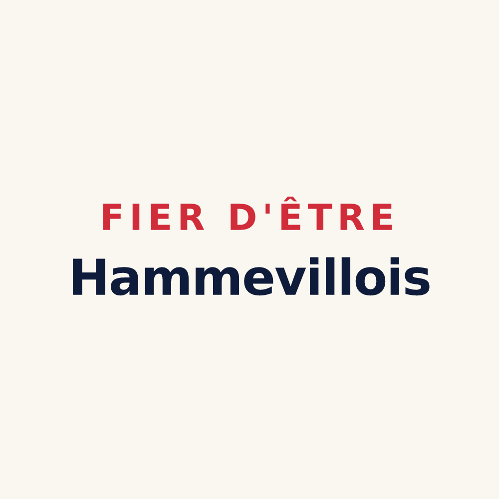 Tasse « Fier d'être Hammevillois » — design pour Hammeville