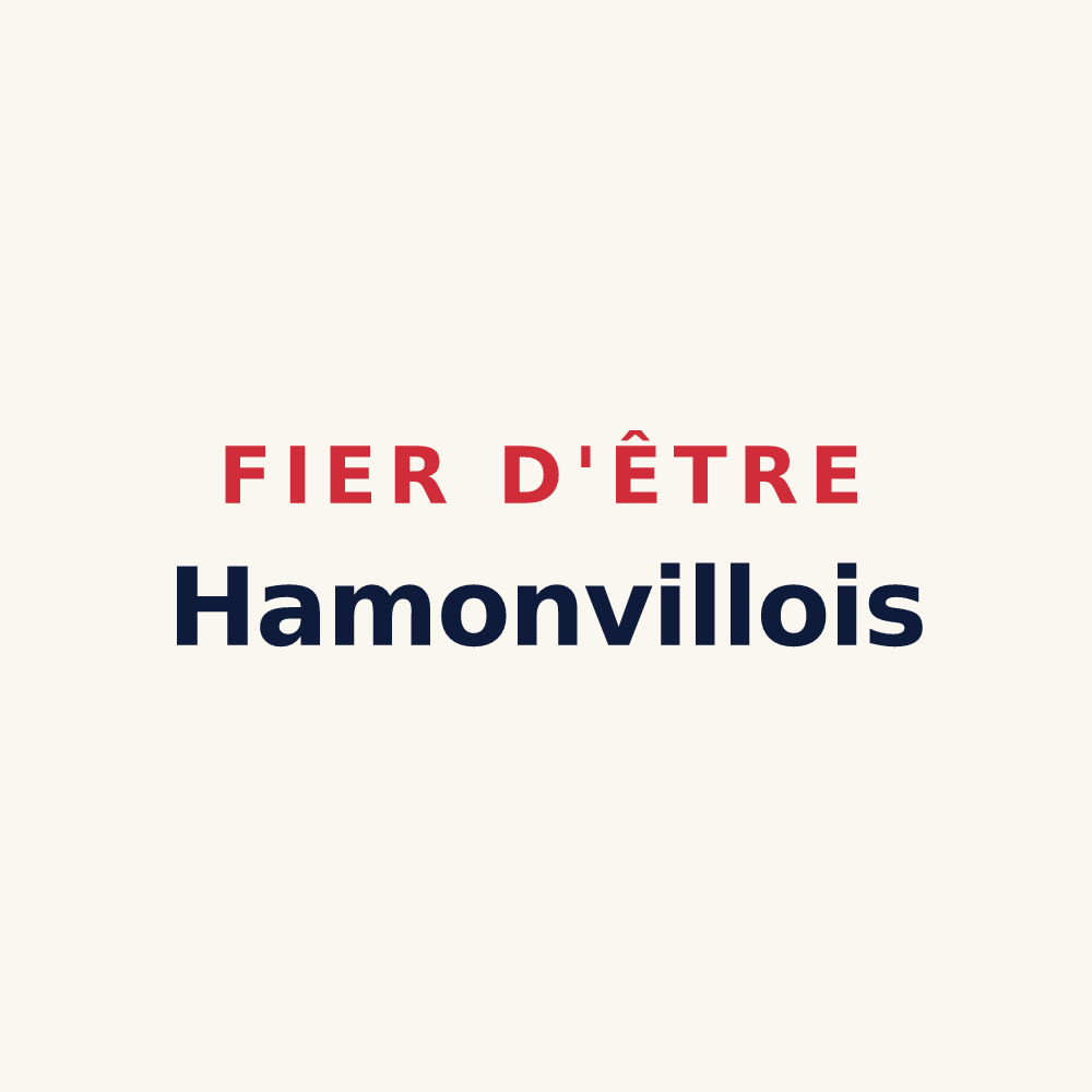 Tasse « Fier d'être Hamonvillois » — design pour Hamonville