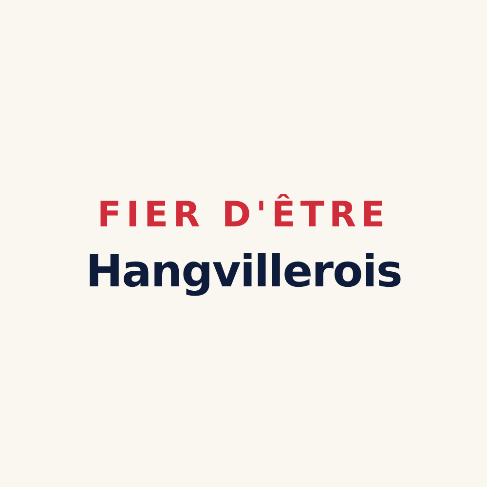 Tasse « Fier d'être Hangvillerois » — design pour Hangviller
