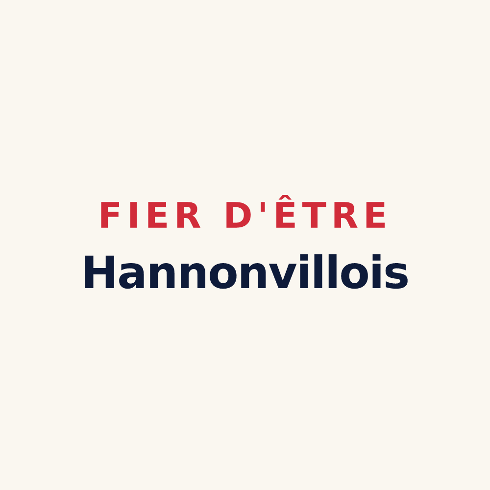 Tasse « Fier d'être Hannonvillois » — design pour Hannonville-Suzémont