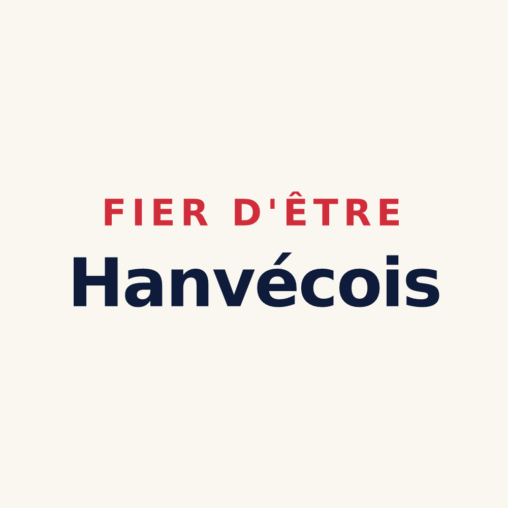 Tasse « Fier d'être Hanvécois » — design pour Hanvec