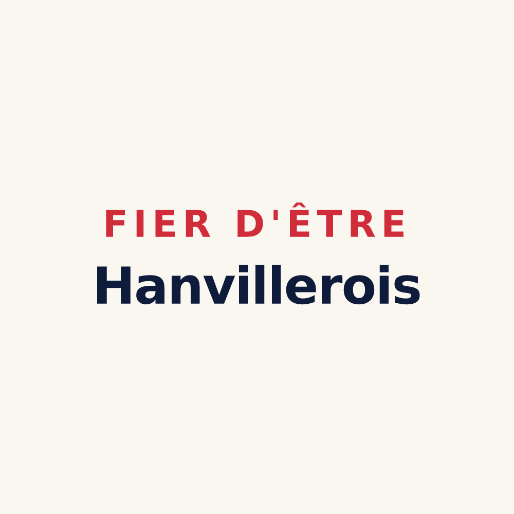 Tasse « Fier d'être Hanvillerois » — design pour Hanviller