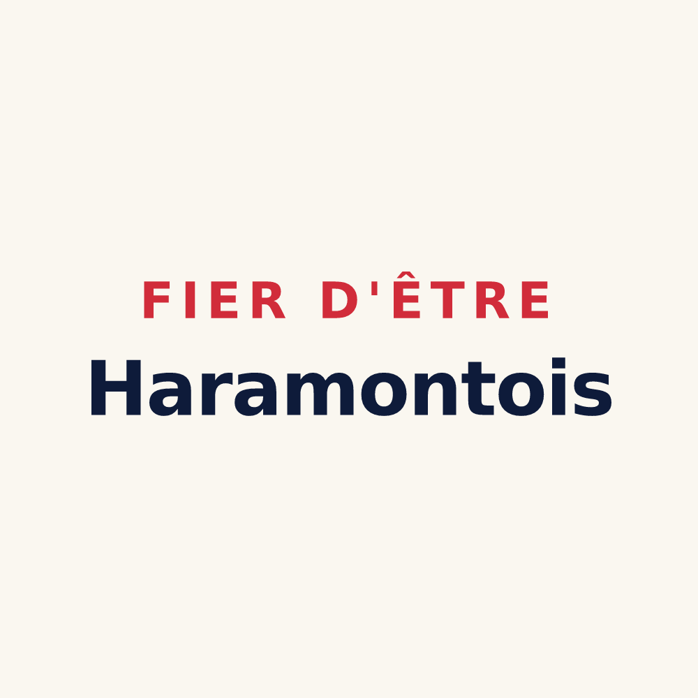 Tasse « Fier d'être Haramontois » — design pour Haramont