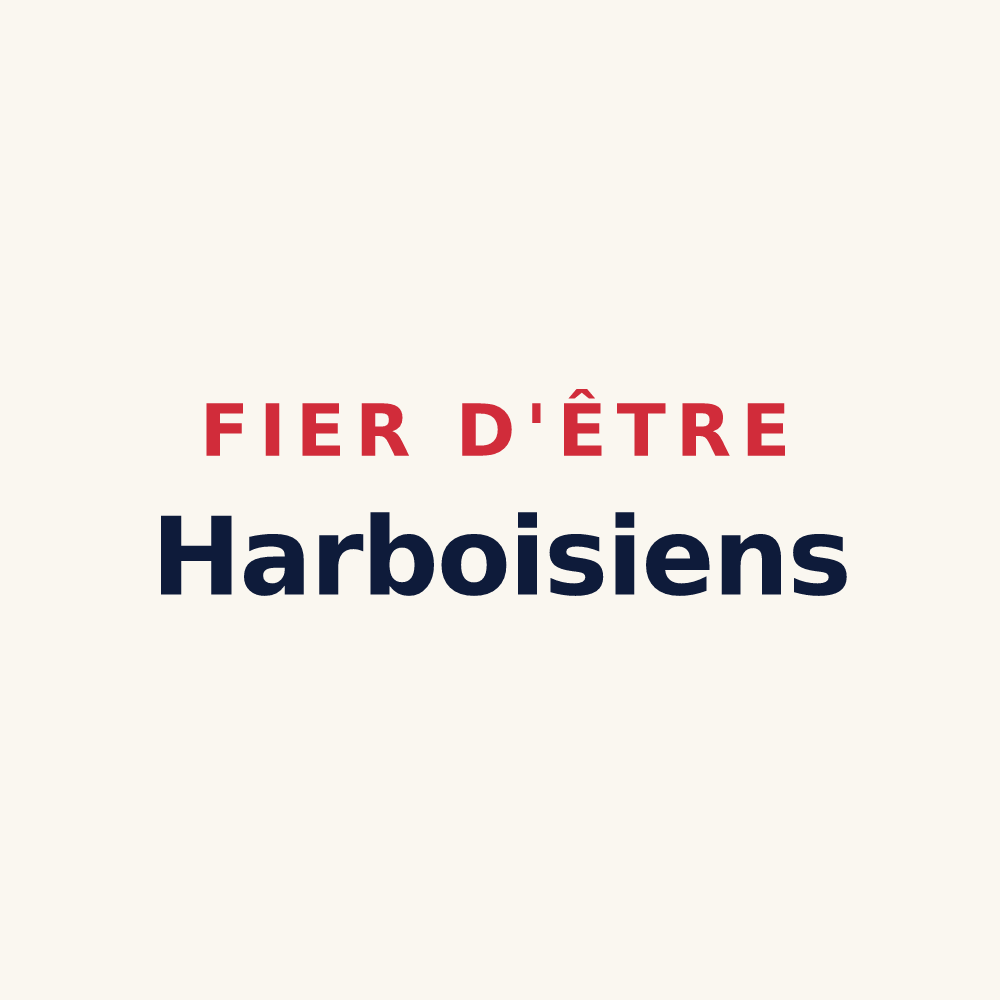 Tasse « Fier d'être Harboisiens » — design pour Harbouey