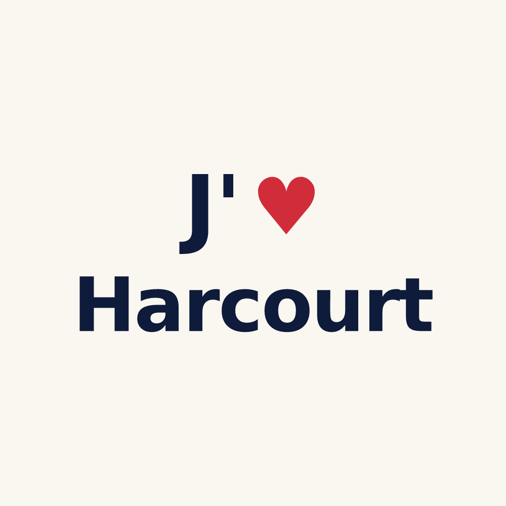 Tasse personnalisée Harcourt — design J'aime Harcourt