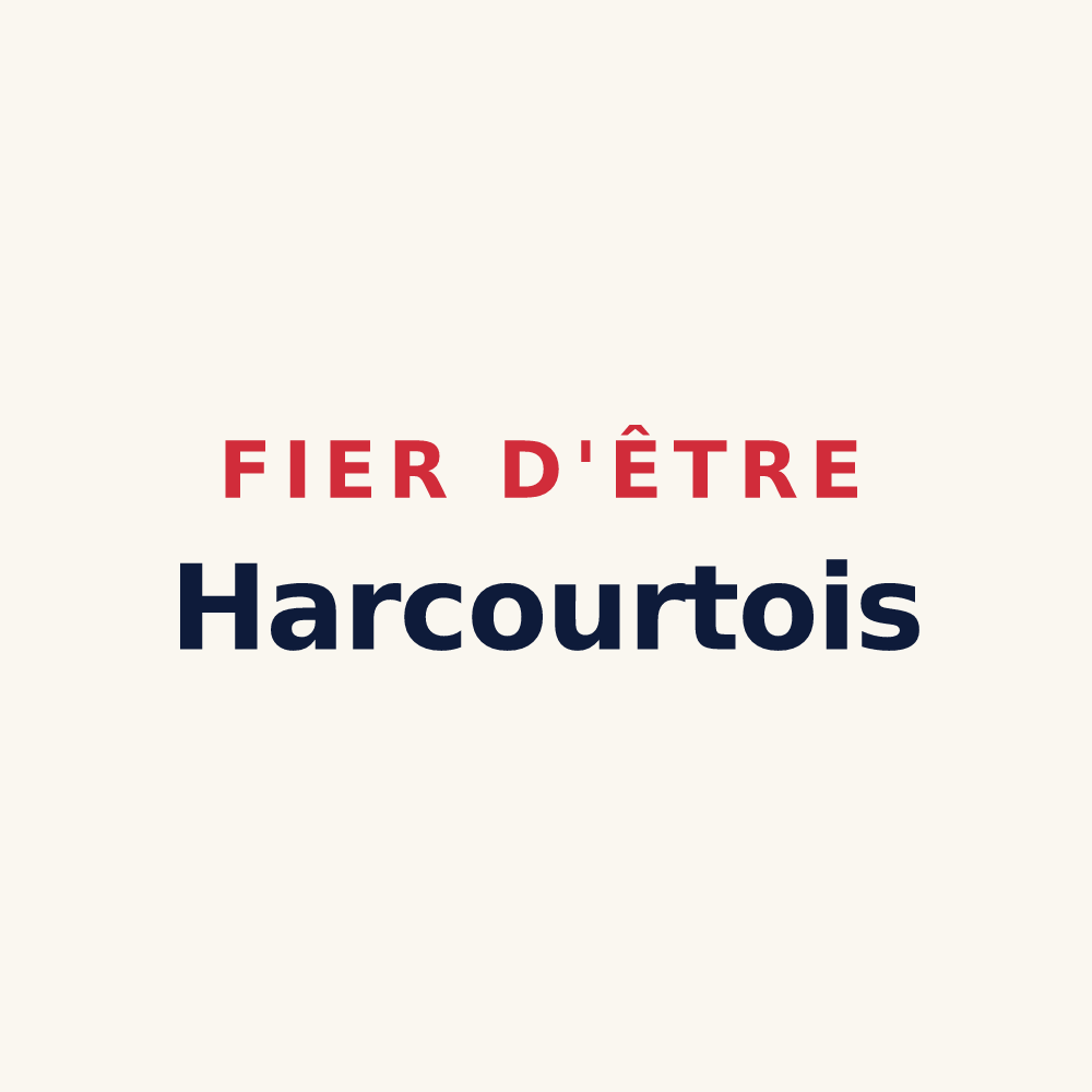 Tasse « Fier d'être Harcourtois » — design pour Harcourt