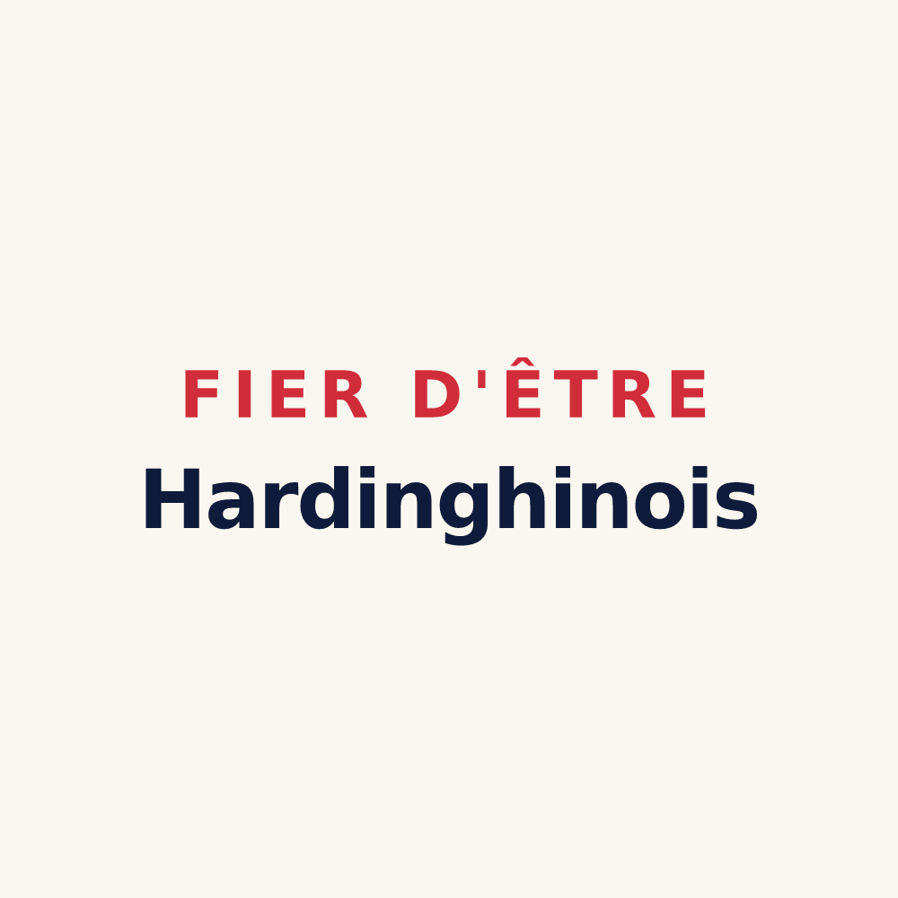 Tasse « Fier d'être Hardinghinois » — design pour Hardinghen