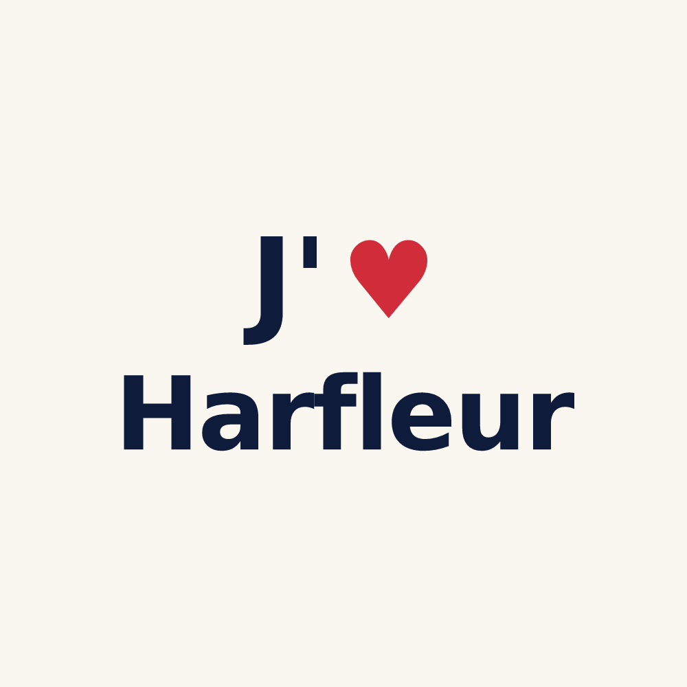 Tasse personnalisée Harfleur — design J'aime Harfleur