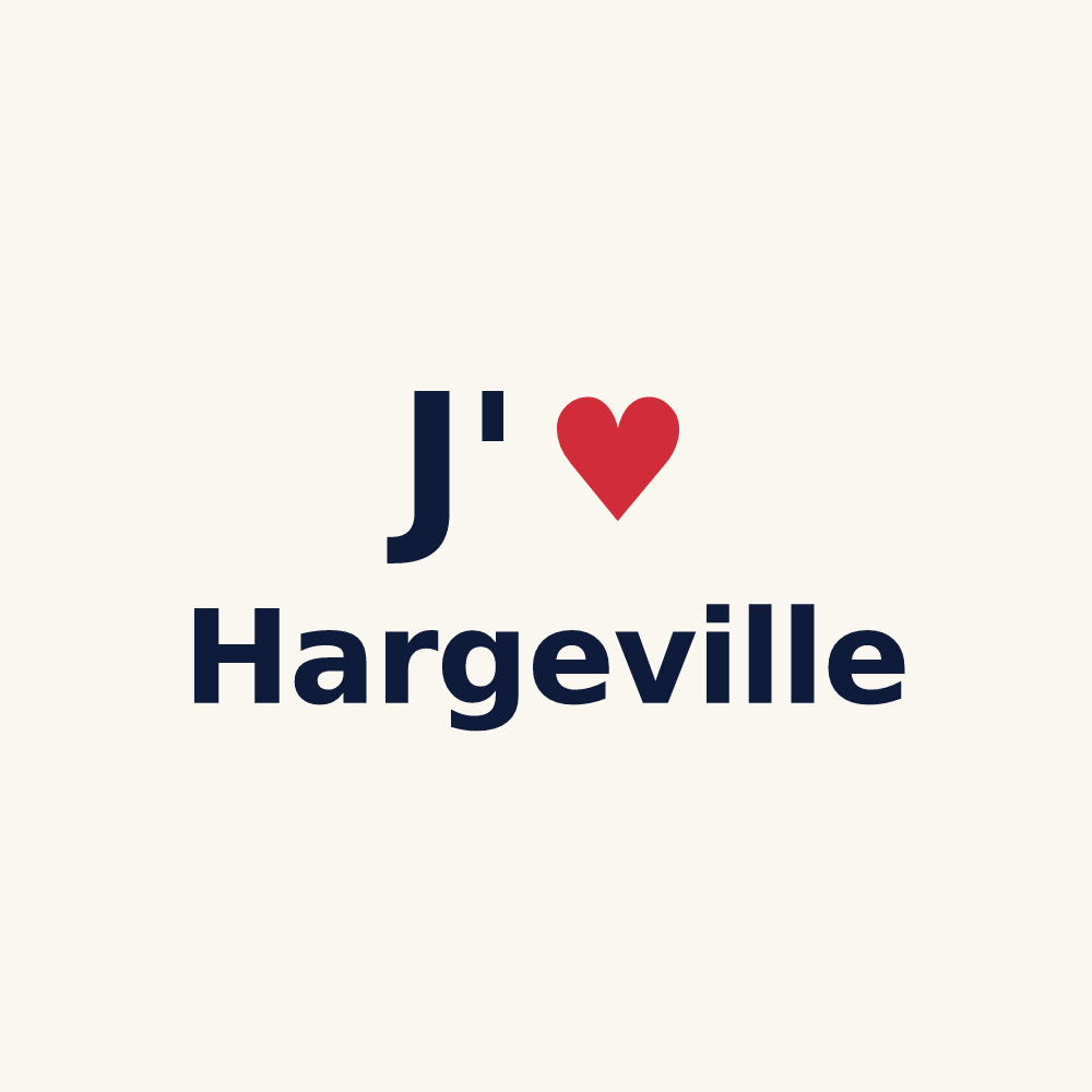 Tasse personnalisée Hargeville — design J'aime Hargeville