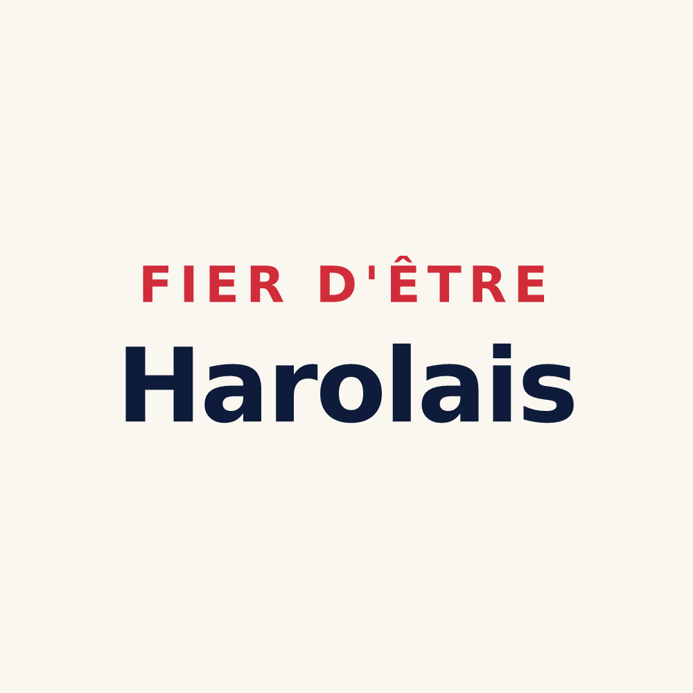Tasse « Fier d'être Harolais » — design pour Harol