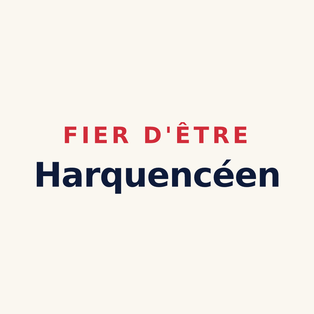Tasse « Fier d'être Harquencéen » — design pour Harquency