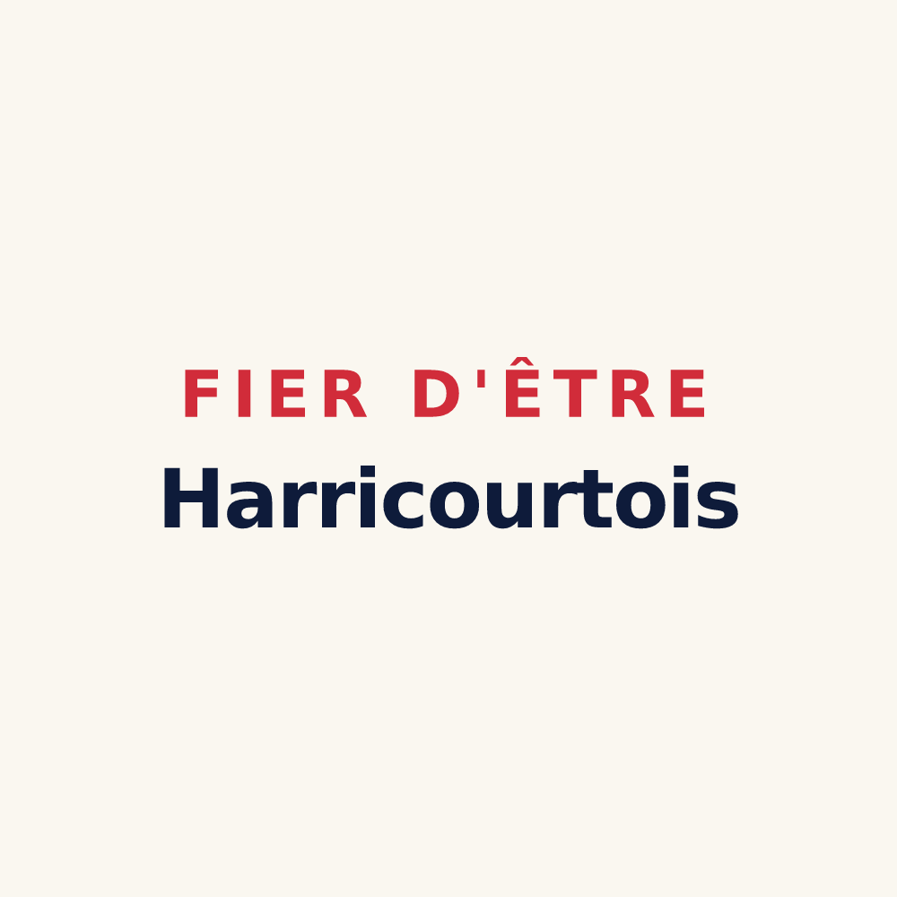 Tasse « Fier d'être Harricourtois » — design pour Harricourt