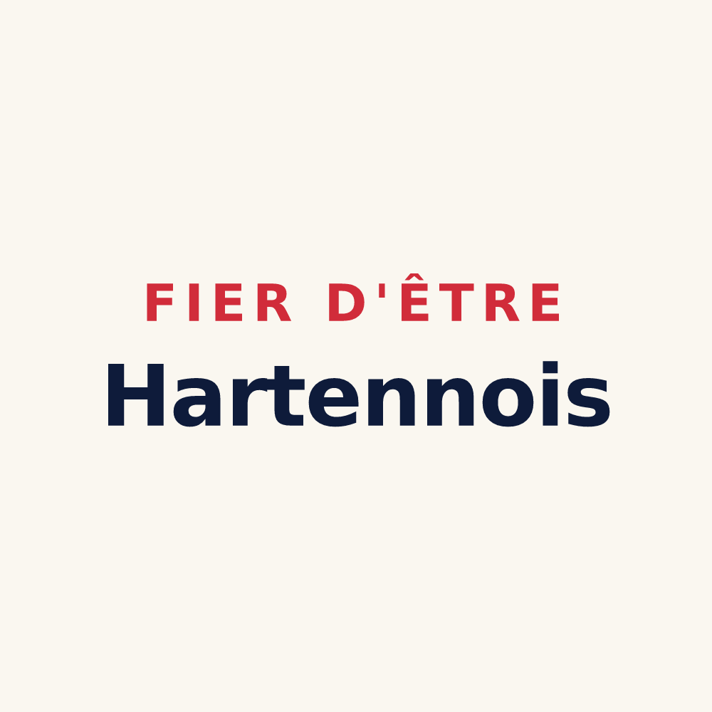 Tasse « Fier d'être Hartennois » — design pour Hartennes-et-Taux