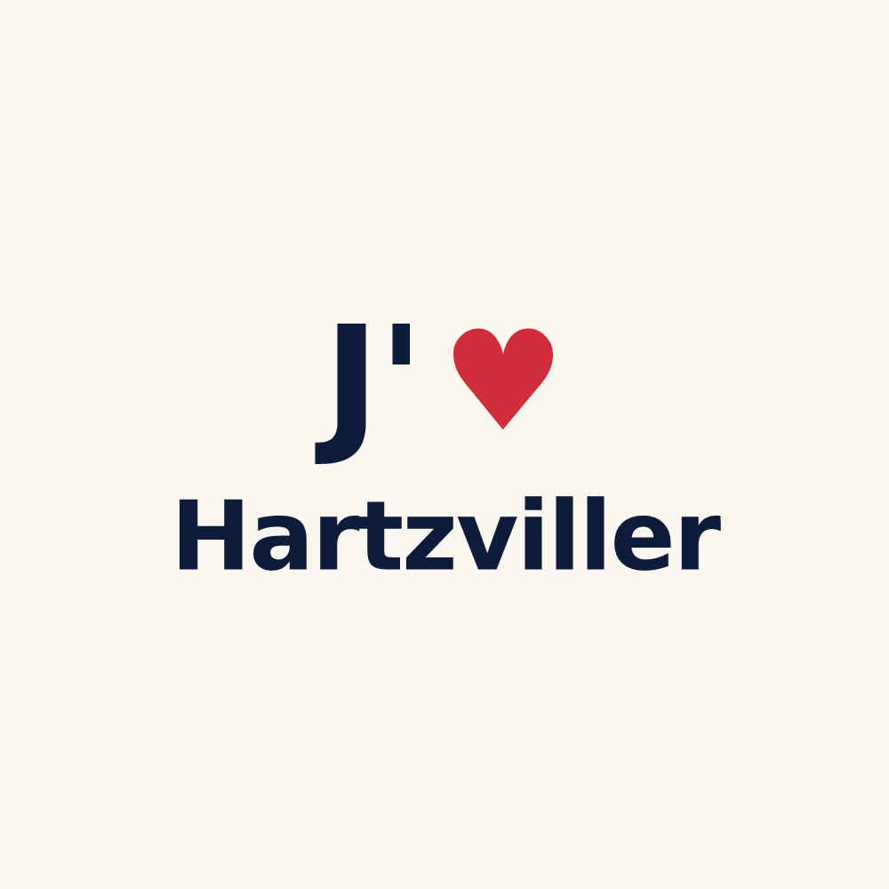 Tasse personnalisée Hartzviller — design J'aime Hartzviller