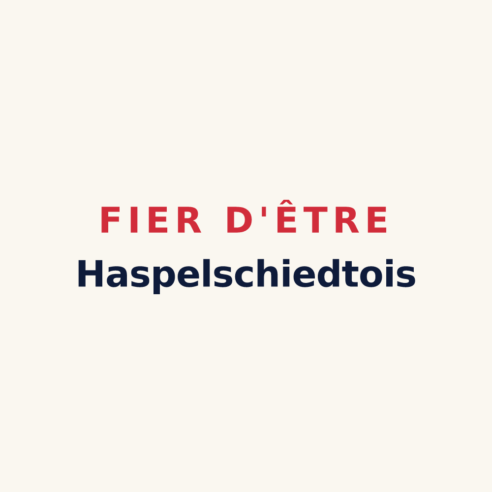 Tasse « Fier d'être Haspelschiedtois » — design pour Haspelschiedt