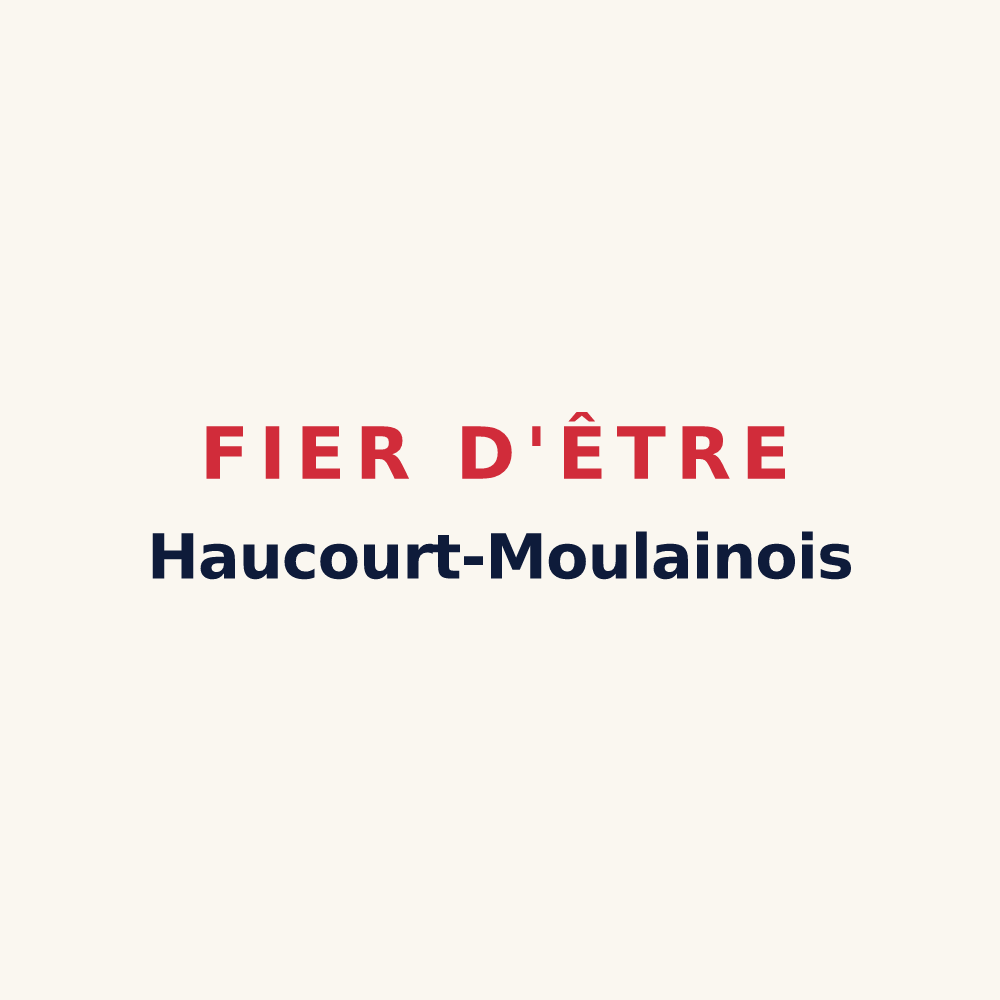 Tasse « Fier d'être Haucourt-Moulainois » — design pour Haucourt-Moulaine