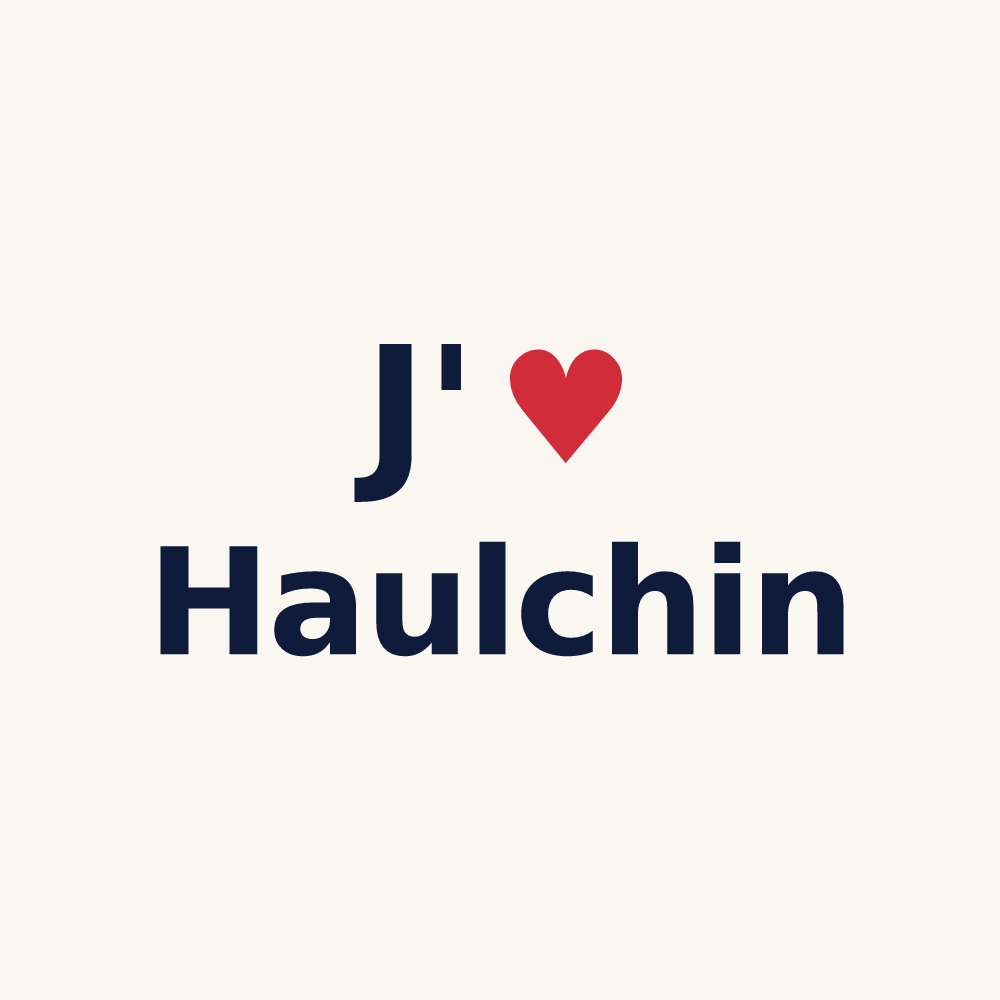 Tasse personnalisée Haulchin — design J'aime Haulchin