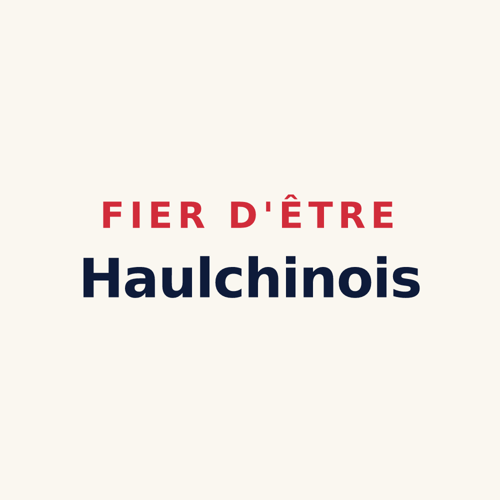 Tasse « Fier d'être Haulchinois » — design pour Haulchin