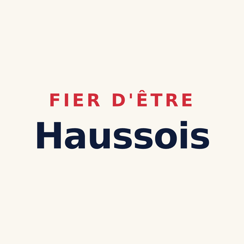 Tasse « Fier d'être Haussois » — design pour Haussy