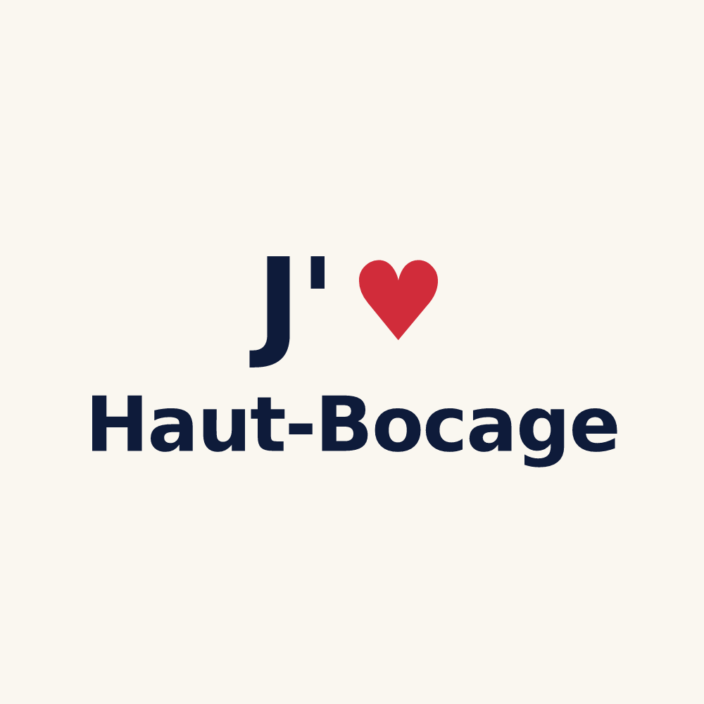 Tasse personnalisée Haut-Bocage — design J'aime Haut-Bocage