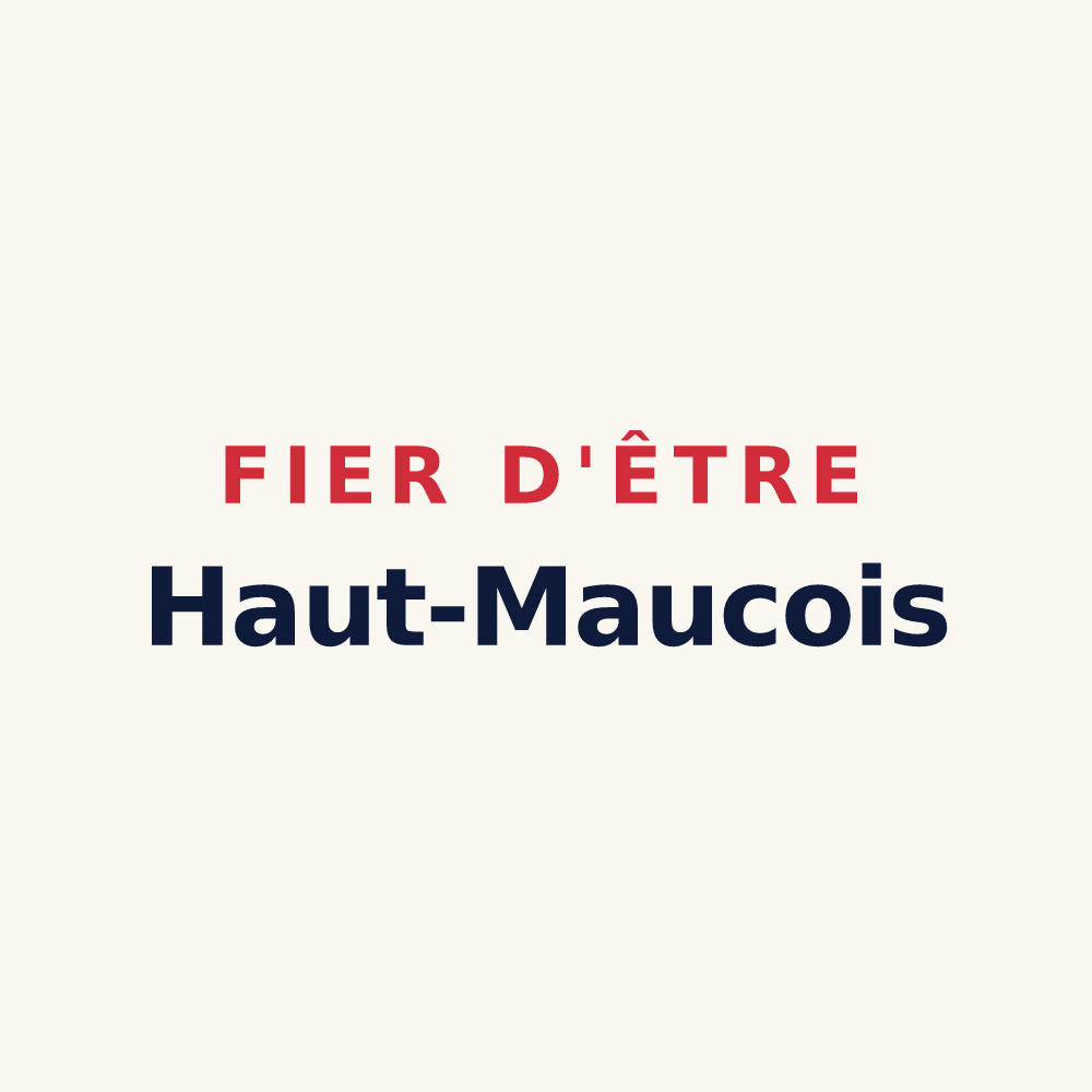 Tasse « Fier d'être Haut-Maucois » — design pour Haut-Mauco
