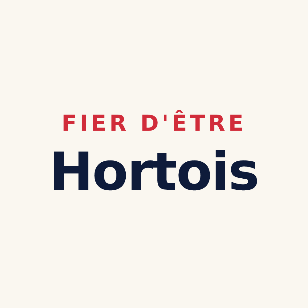 Tasse « Fier d'être Hortois » — design pour Haute-Amance