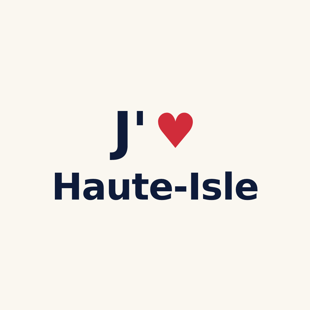 Tasse personnalisée Haute-Isle — design J'aime Haute-Isle