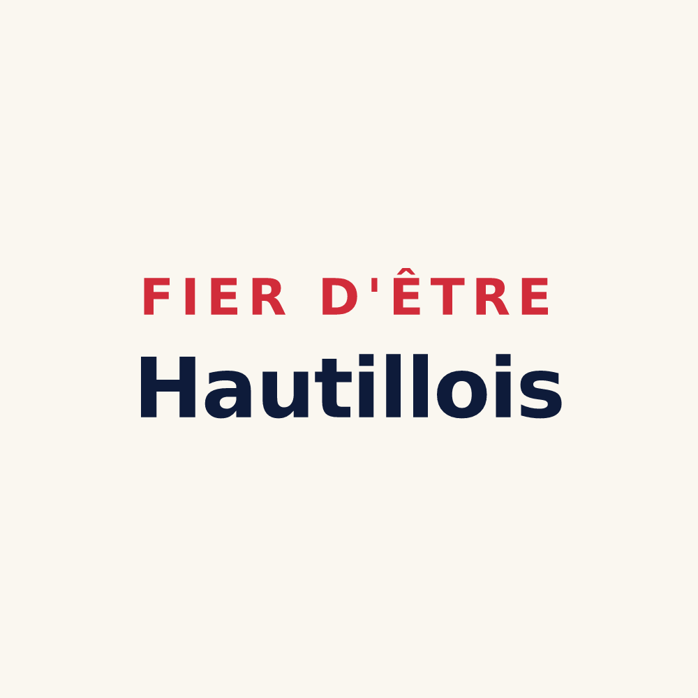 Tasse « Fier d'être Hautillois » — design pour Haute-Isle