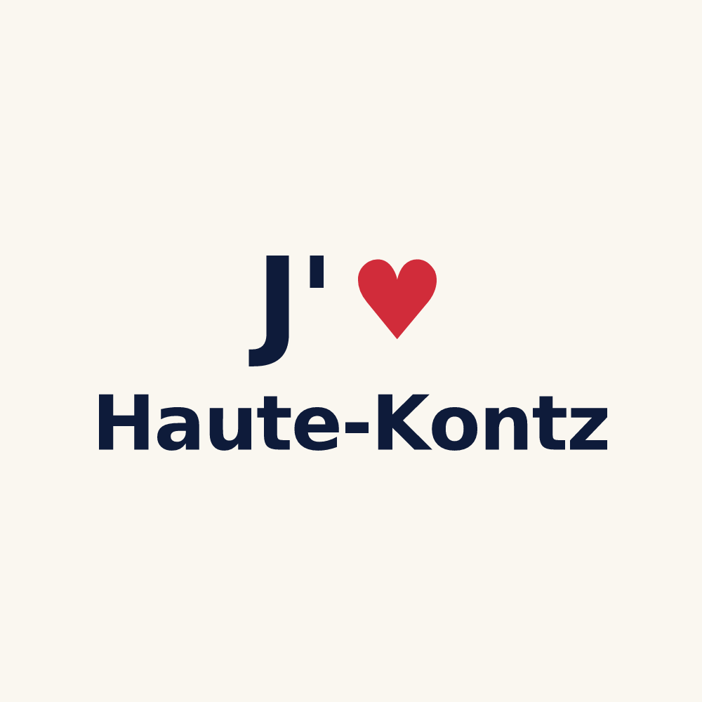 Tasse personnalisée Haute-Kontz — design J'aime Haute-Kontz