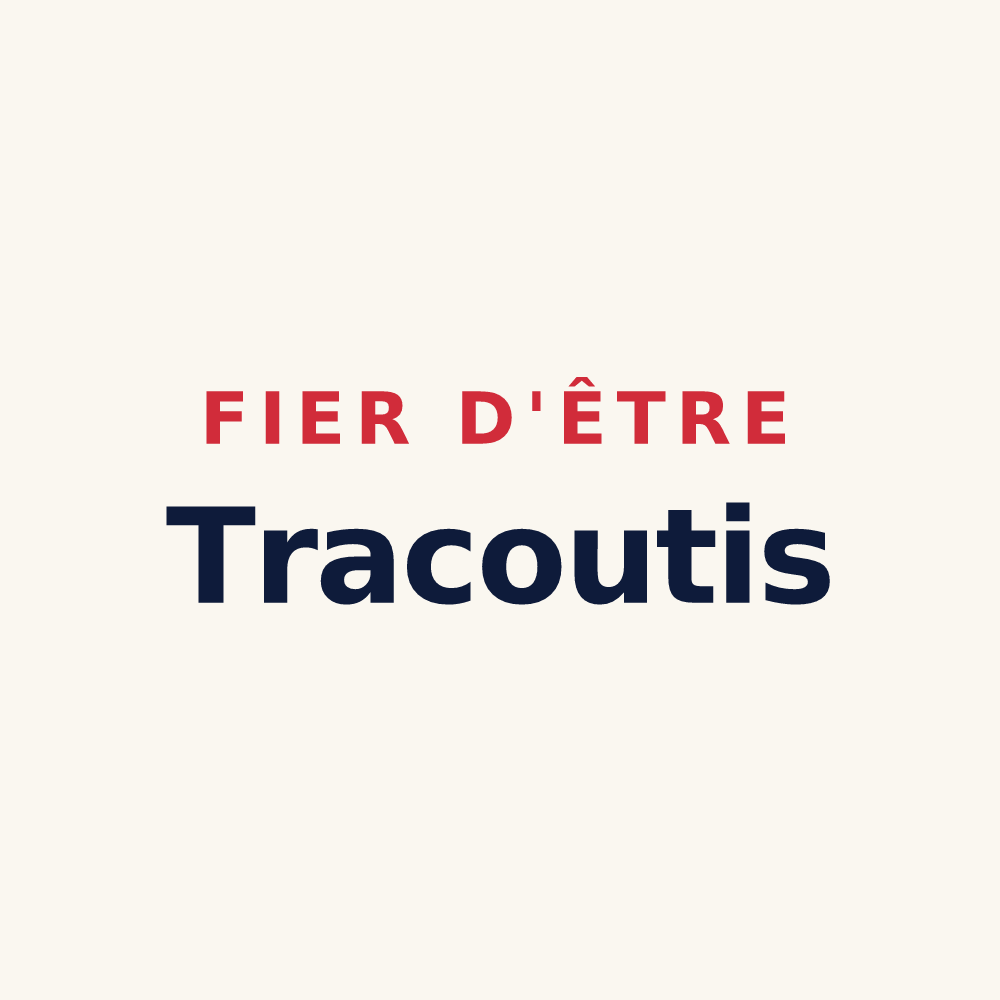 Tasse « Fier d'être Tracoutis » — design pour Hautecour
