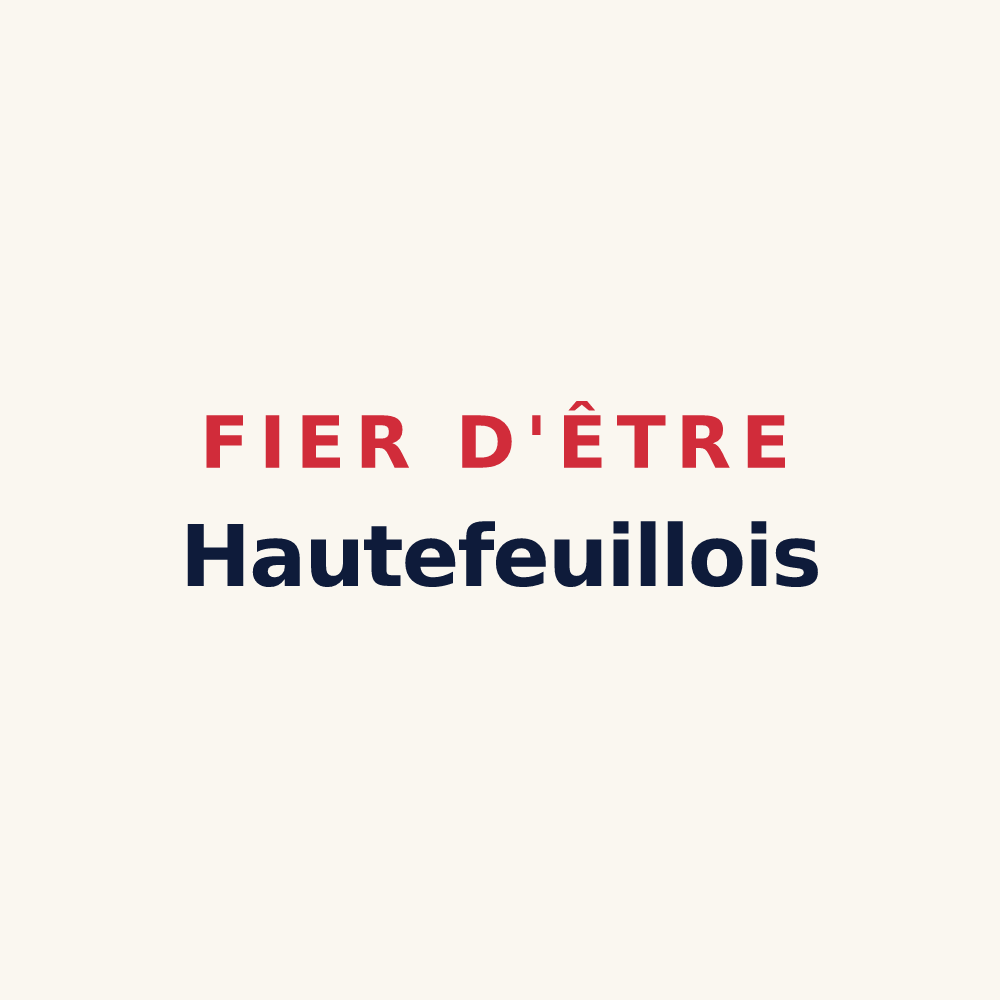 Tasse « Fier d'être Hautefeuillois » — design pour Hautefeuille