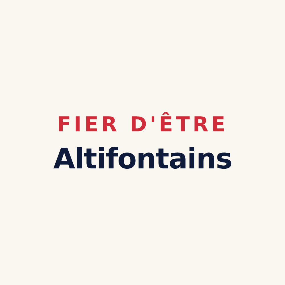 Tasse « Fier d'être Altifontains » — design pour Hautefontaine